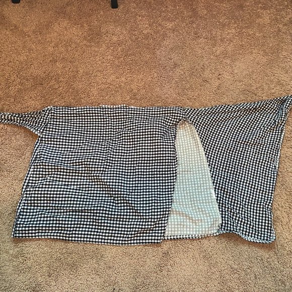 Cute Checkered Wrap-Skirt - Picture 4 of 5